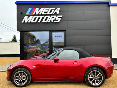 Mazda MX-5
1.5i 132CV "6ANS GARANTiE" BOSE NAVi CUiR CLiM CAMERA KEYLESS